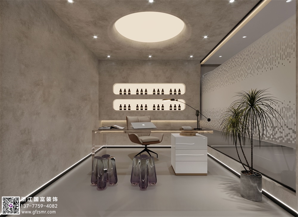 雙美美容院的設(shè)計要點(diǎn)